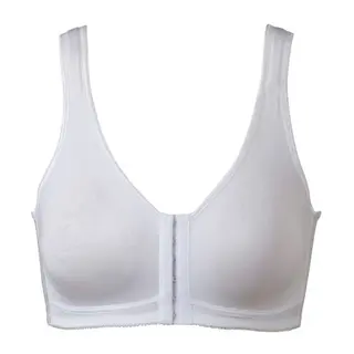 Produktfoto för Trofe Edith Front Closure Bra BH Vit B 85 Dam