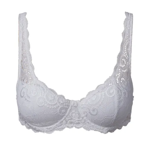 Bild 1 för Trofe Irene Underwire Bra BH Vit polyamid E 80 Dam