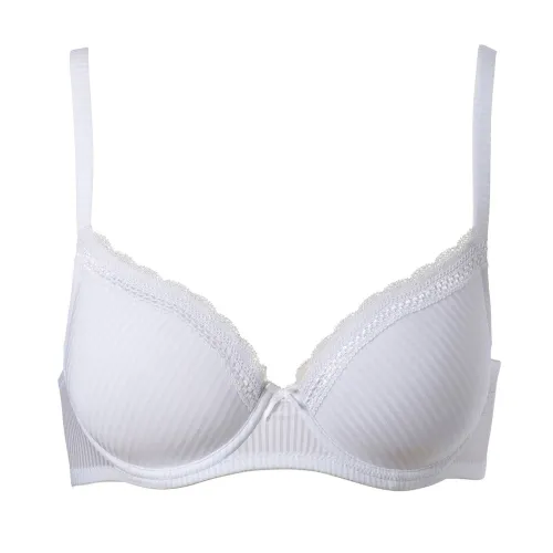 Bild 1 för Trofe Laila Underwire Bra BH Vit polyamid C 80 Dam