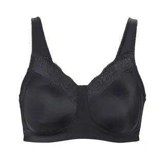 Produktfoto för Trofe Linnea Prosthetic Wireless Bra BH Svart polyamid E 95 Dam