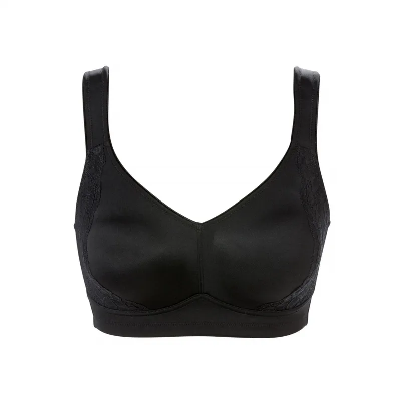 Bild 2 för Trofe Louise Soft Bra BH Svart polyamid B 100 Dam