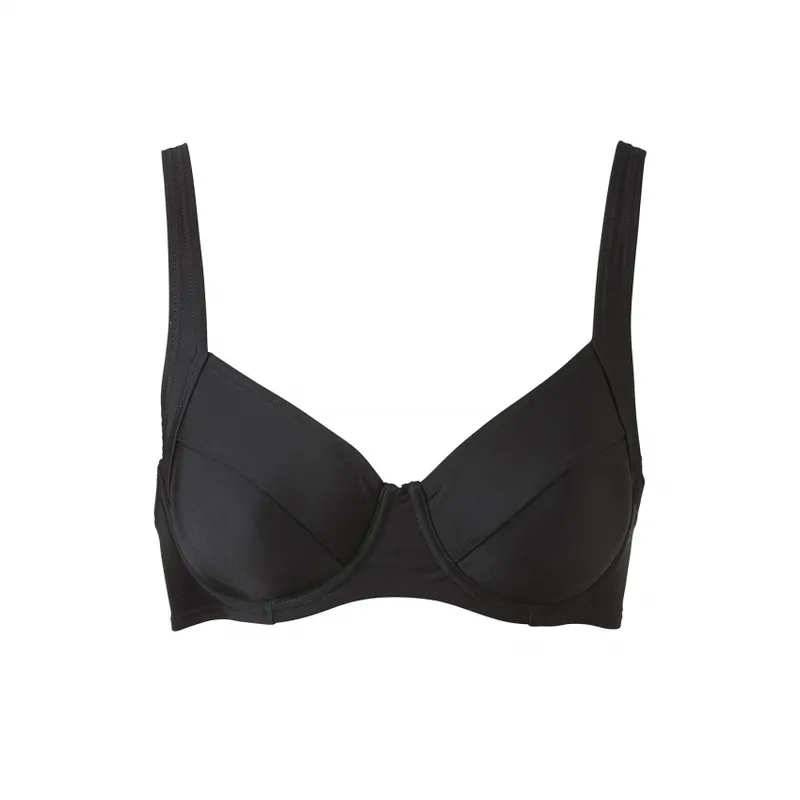 Bild 2 för Trofe Mix Bikini Underwire Bra Svart E 40 Dam
