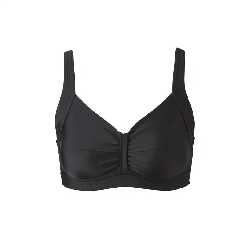 Bild 2 för Trofe Mix Wireless Bikini Bra Removable Padding Svart 40 Dam