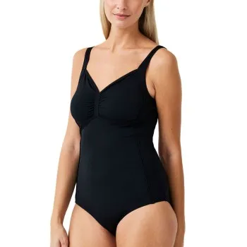Alternativ bild 0 för Trofe Swimsuit Prosthetic Chlorine Resistant Svart polyester D 48 Dam