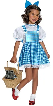 Alternativ bild 0 för Trollkarlen Från Oz Dorothy Maskeraddräkt Barn M