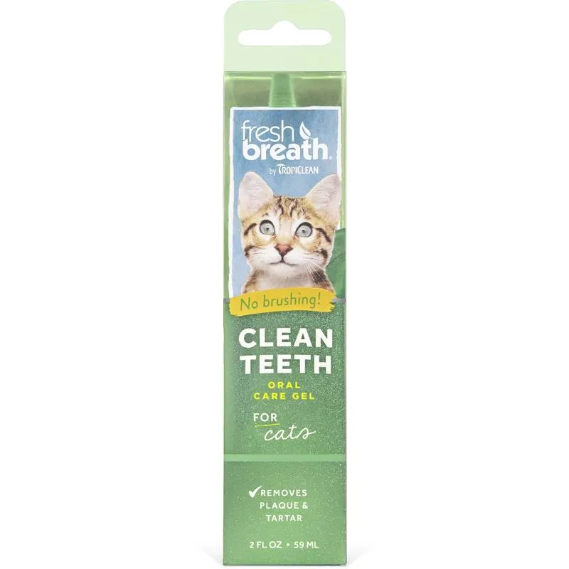 Bild 1 för Tropiclean Clean Teeth Oral Care Gel for Cat 59 ml