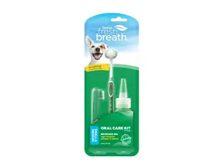 Produktfoto för Tropiclean Oral Care Kit for Dog 59ml.