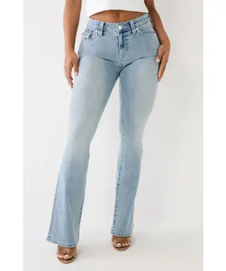 Produktfoto för True Religion Becca Mid Rise Bootcut Flap Peak Spot 29