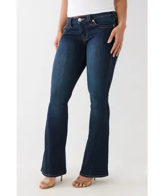 Produktfoto för True Religion Joey Low Rise Flare Muddy Waters 27