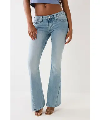 Produktfoto för True Religion Joey Low Rise Flare Peak Spot 25