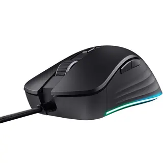 Produktfoto för Trust GXT 924 YBAR+ - Mouse - Optic - 6 knappar - Svart