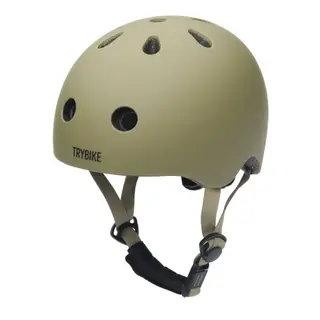 Produktfoto för Trybike Cykelhjälm 45-51 cm (Vintagegrön)