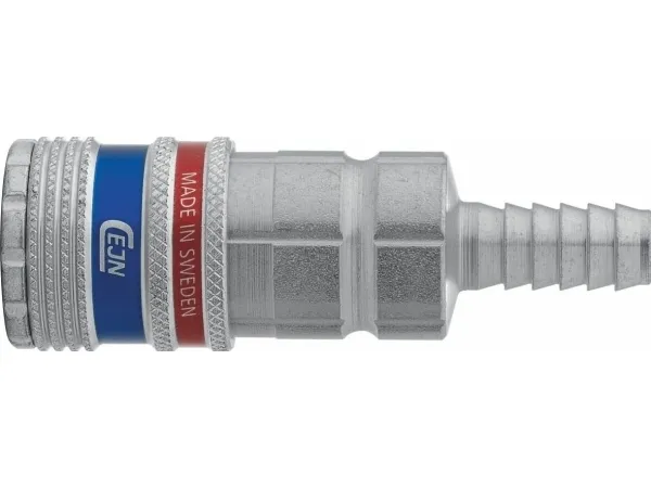 Alternativ bild 0 för Tryckluftskoppling 8 mm Slanganslutning NBR. Serie 320 eSafe, DN 7.6