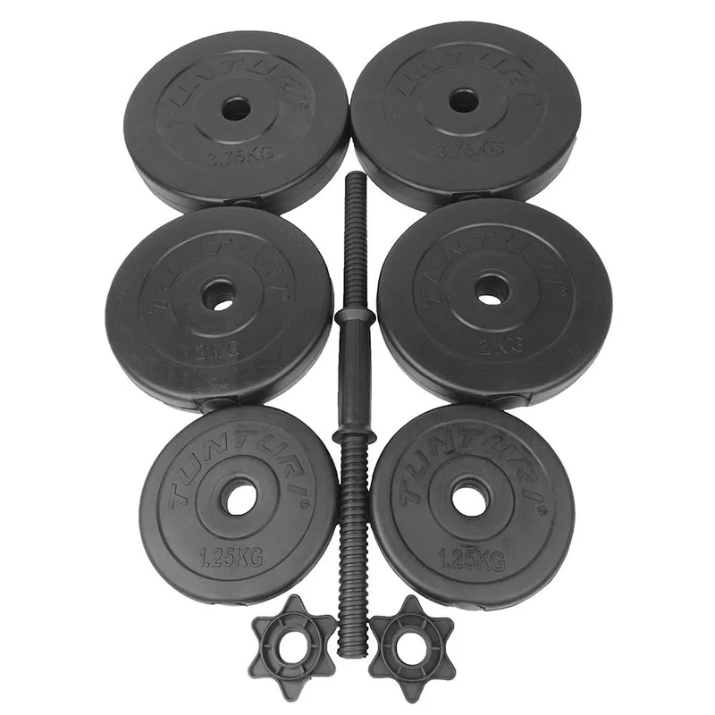Bild 2 för Tunturi Vinyl Hantel Set - 28 kg
