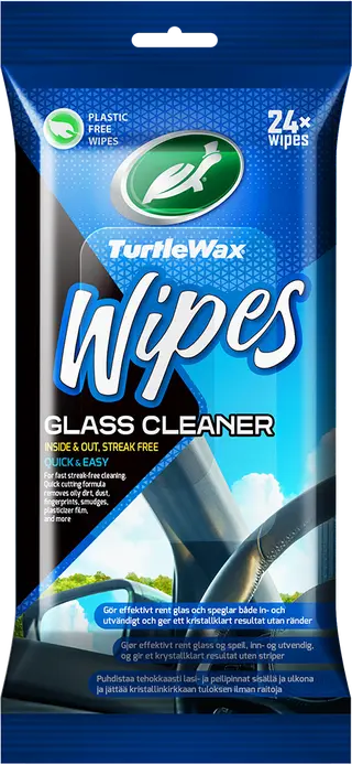 Produktfoto för Turtle Wax Class Cleaner - 24 Wipes