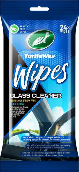 Produktfoto för Turtle Wax Class Cleaner - 24 Wipes