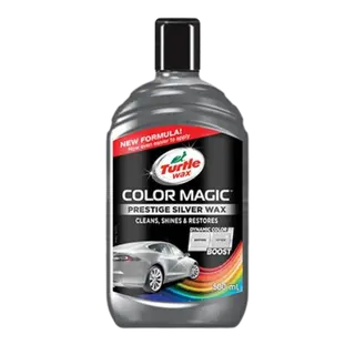 Produktfoto för Turtle Wax Color Magic Silver - Flytande bilvax 500 ml