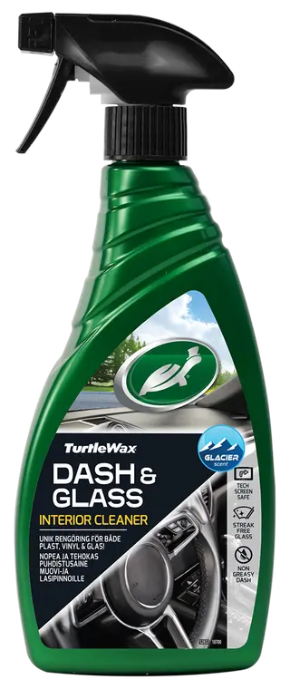 Produktfoto för Turtle Wax Dash & Glass Interior Cleaner - 3in1 - 500ml.