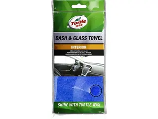 Produktfoto för Turtle Wax Dash & Glass klud 40x40 cm - Blå