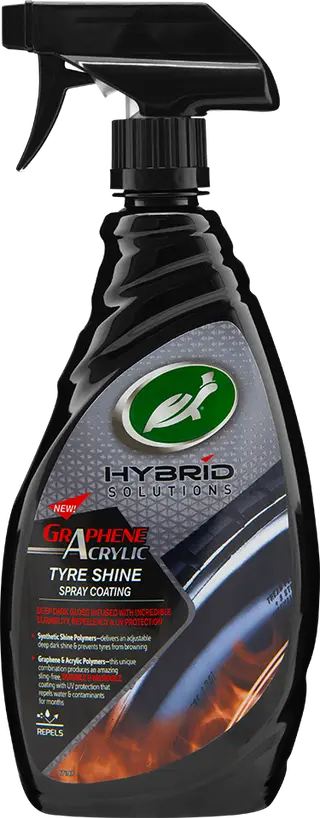 Produktfoto för Turtle Wax Hybrid Solutions Tyre Shine Spray Coating - 680 ml.