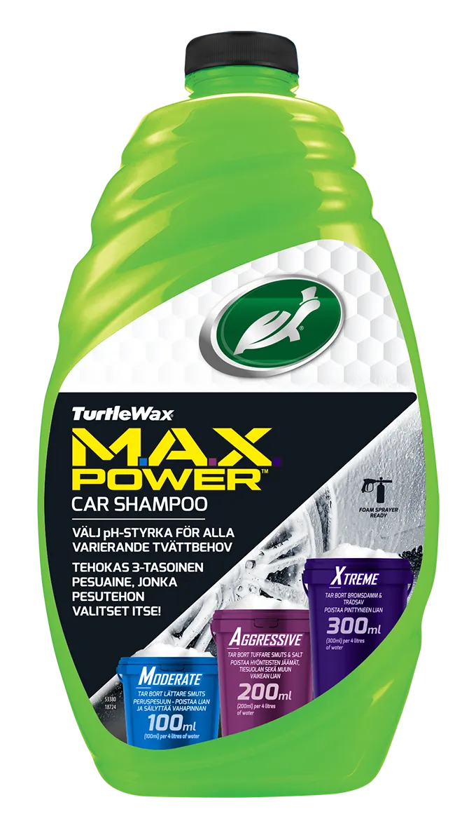 Alternativ bild 0 för Turtle Wax M.A.X Power Car Shampoo 1,42 L. - Bilshampoo