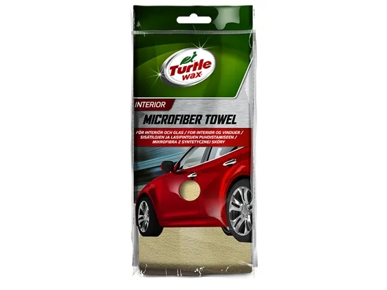 Alternativ bild 0 för Turtle Wax Microfiberduk Inredning 40x40 cm - Gul