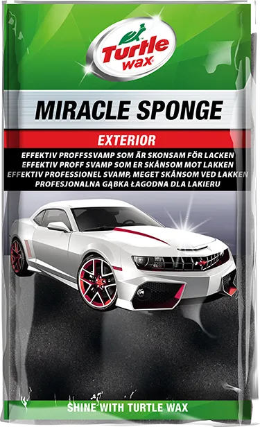 Alternativ bild 0 för Turtle Wax Miracle Sponge - Tvättsvamp