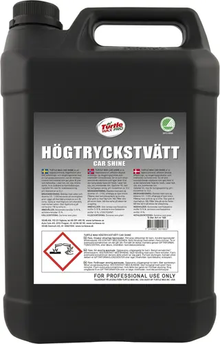 Produktfoto för Turtle Wax Pro Car Shine & Högtryckstvätt - Bilschampo Dunk 5 l