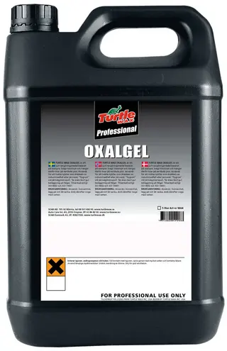 Produktfoto för Turtle Wax Pro Oxalgel - Flygrostlösare Dunk 5 l