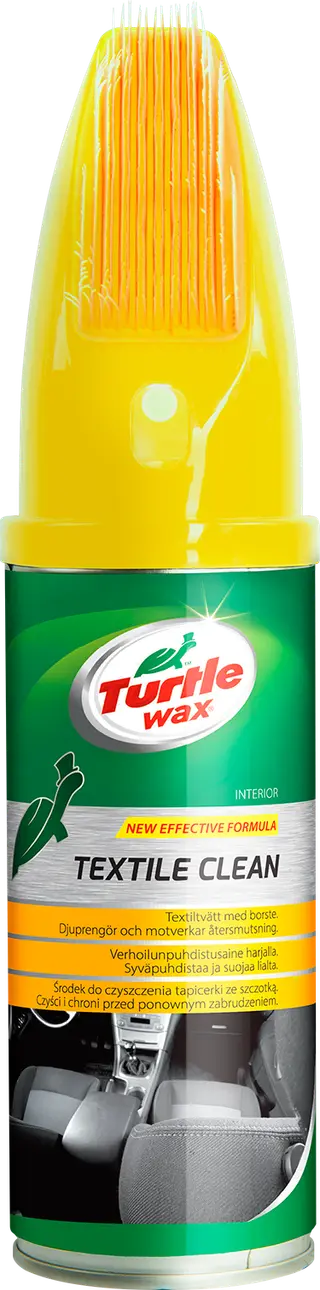 Produktfoto för Turtle Wax Textile Clean m. borste - 300 ml. - Textiltvätt
