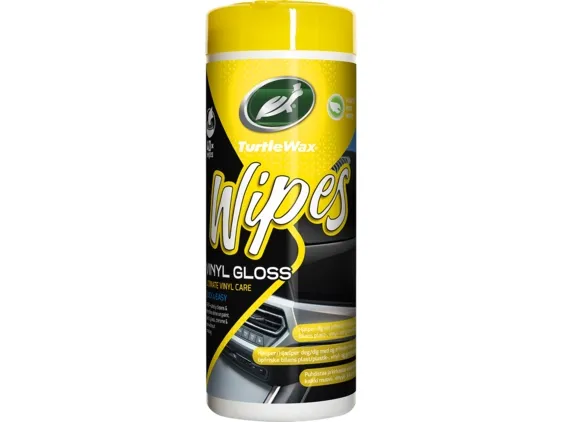 Alternativ bild 0 för Turtle Wax Vinyl Gloss - Ultimate Vinyl Care - 40 Wipes