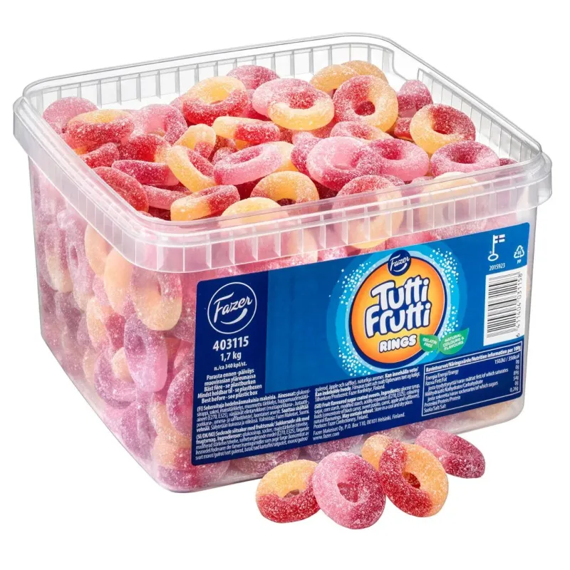 Bild 2 för Tutti Frutti Rings Lösgodis 1,7 kg