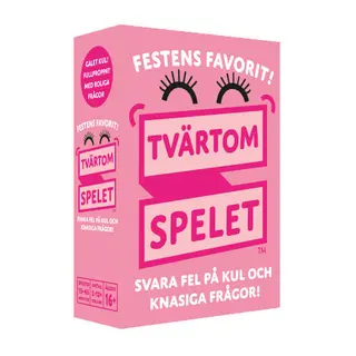 Produktfoto för Tvärtomspelet - Festens favorit! (SE)
