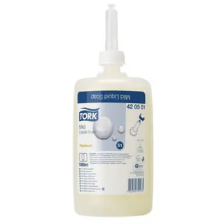 Produktfoto för TVÅL TORK S1 PREMIUM VIT 1L 420501 | Beijerbygg Byggmaterial