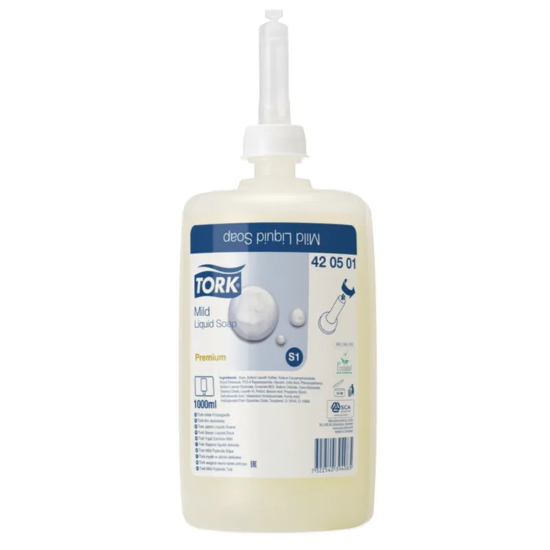 Alternativ bild 0 för TVÅL TORK S1 PREMIUM VIT 1L 420501 | Beijerbygg Byggmaterial
