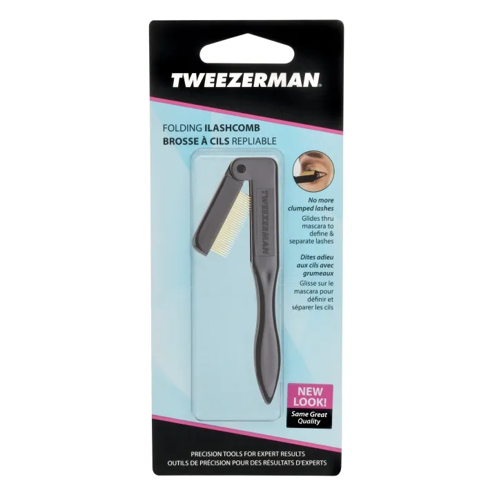 Alternativ bild 0 för Tweezerman Folding Ilashcomb 1 pcs