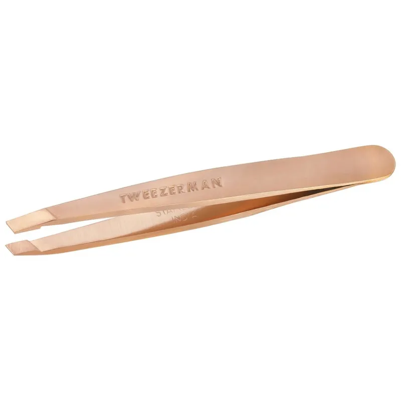 Alternativ bild 0 för Tweezerman Mini Slant Tweezer Rose Gold 18 g