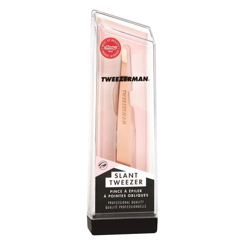 Bild 2 för Tweezerman Rose Gold Slant Tweezer 11 g
