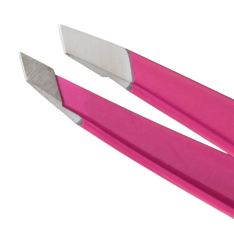 Bild 3 för Tweezerman Stainless Steel Slant Pink Tweezer