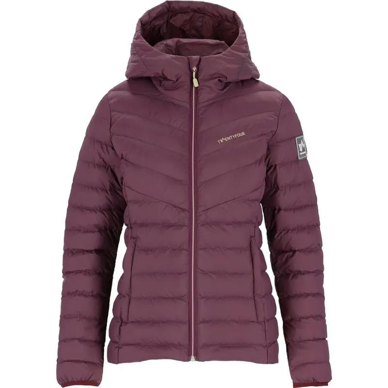 Bild 1 för Twentyfour Finse Sl Dunjacka D Dark Plum