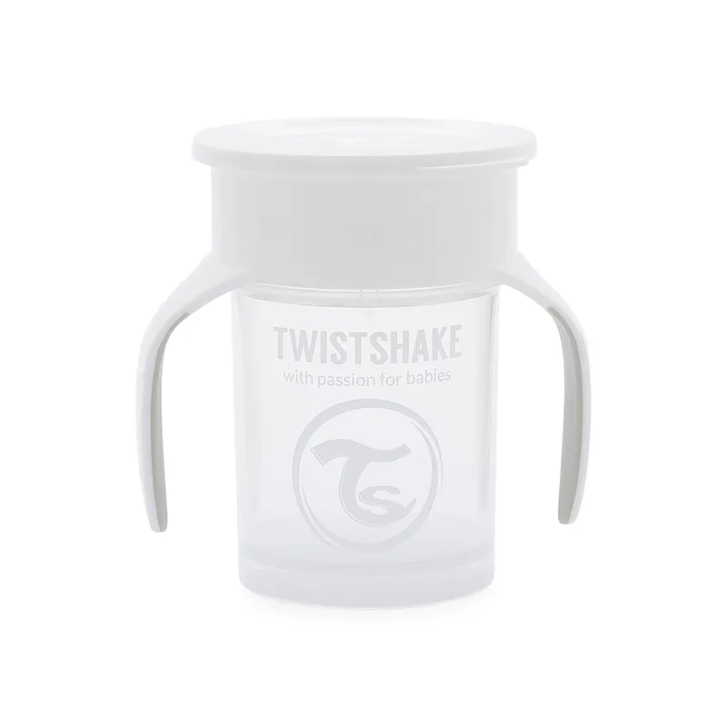 Bild 2 för Twistshake 360 Cup White 6+m