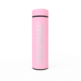 Produktfoto för Twistshake Hot or Cold Bottle 420 ml Pastell Rosa