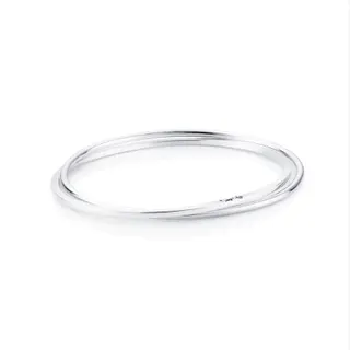 Produktfoto för Twosome Cuff Armband Silver S