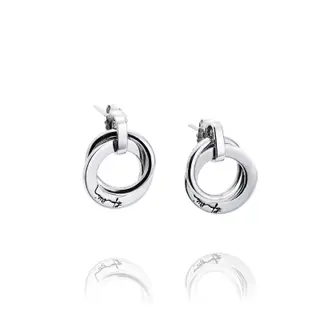 Produktfoto för Twosome Örhänge Silver