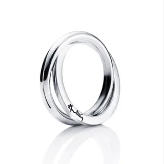 Produktfoto för Twosome Ring Silver 15.00 mm