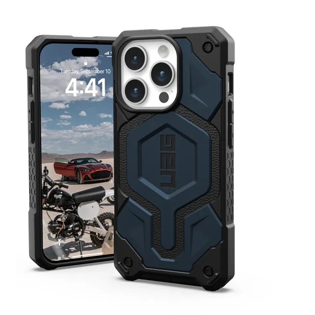 Alternativ bild 0 för UAG Monarch Pro Rugged Case for Apple iPhone 15 Pro [6.1-inch] - Monarch Pro Mallard