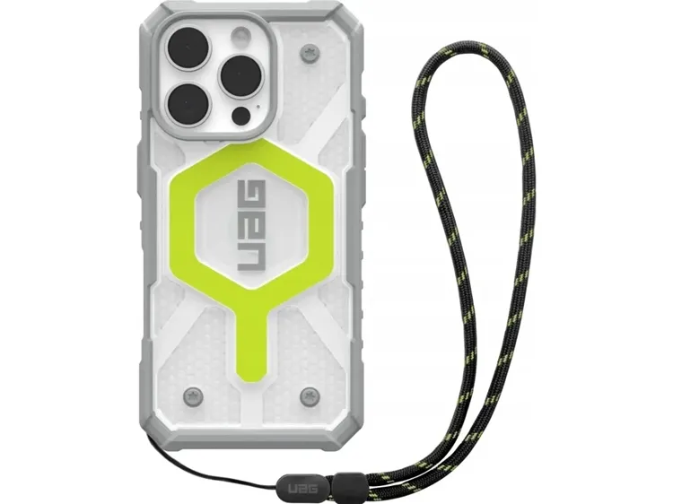 Alternativ bild 0 för UAG Pathfinder Clear Magsafe Active Neon Lanyard