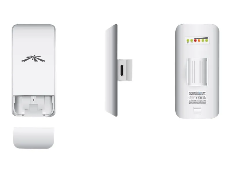 Alternativ bild 0 för Ubiquiti NanoStation loco M2 - Trådlös åtkomstpunkt - AirMax - 2.4 GHz
