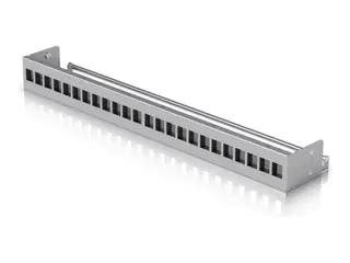 Produktfoto för Ubiquiti UACC-Rack-Panel-Patch-Blank-24, Keystone-panel, Grå, Polykarbonat, SPCC, 1U, 442,4 mm, 63,5 mm