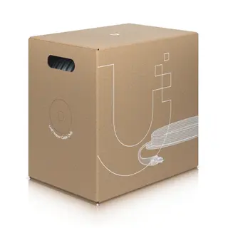 Produktfoto för Ubiquiti UniFi - Bulkkabel - 305 m - 6 mm - UTP - CAT 6 - inomhus, stigare, fast - vit